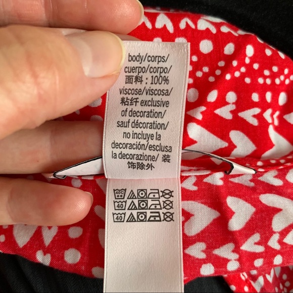 Victoria’s Secret heart print kimono - Picture 4 of 4